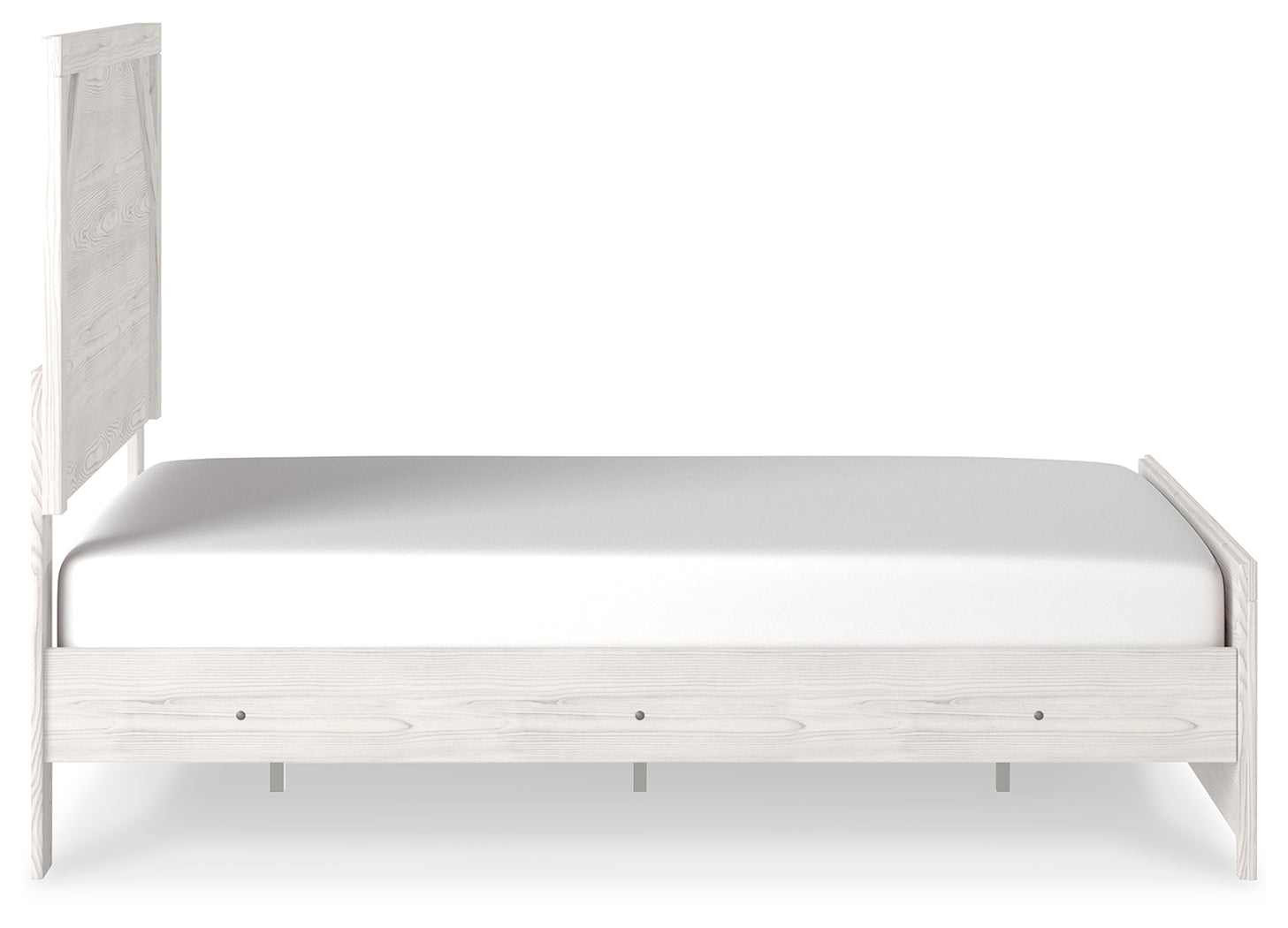 Ashley Furniture - GERRIDAN FULL PANEL BED - White Wood - Beds - Additional View 4