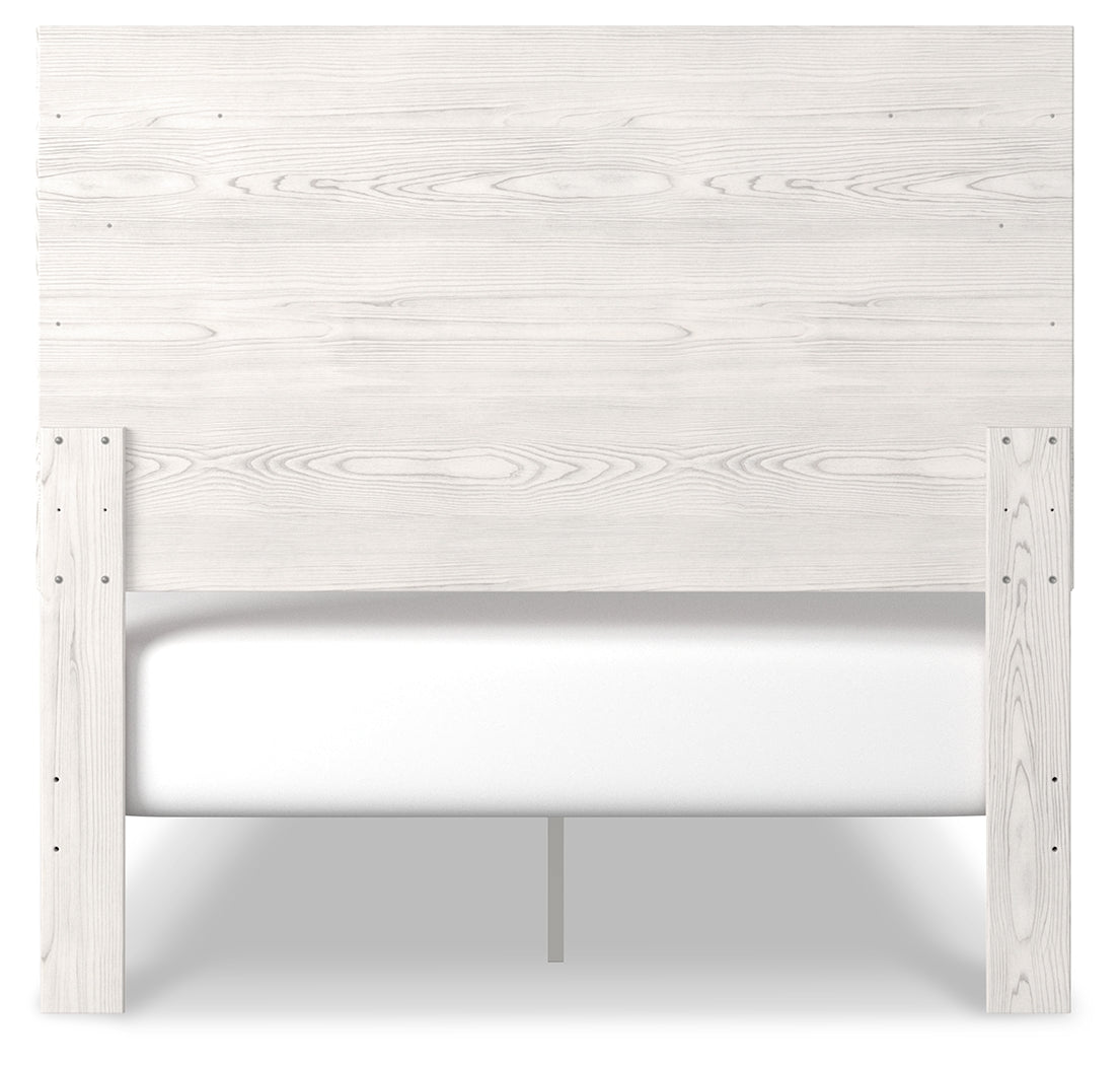 Ashley Furniture - GERRIDAN FULL PANEL BED - White Wood - Beds - Additional View 5