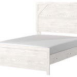 Ashley Furniture - GERRIDAN FULL PANEL BED - White Wood - Beds - Additional View 7