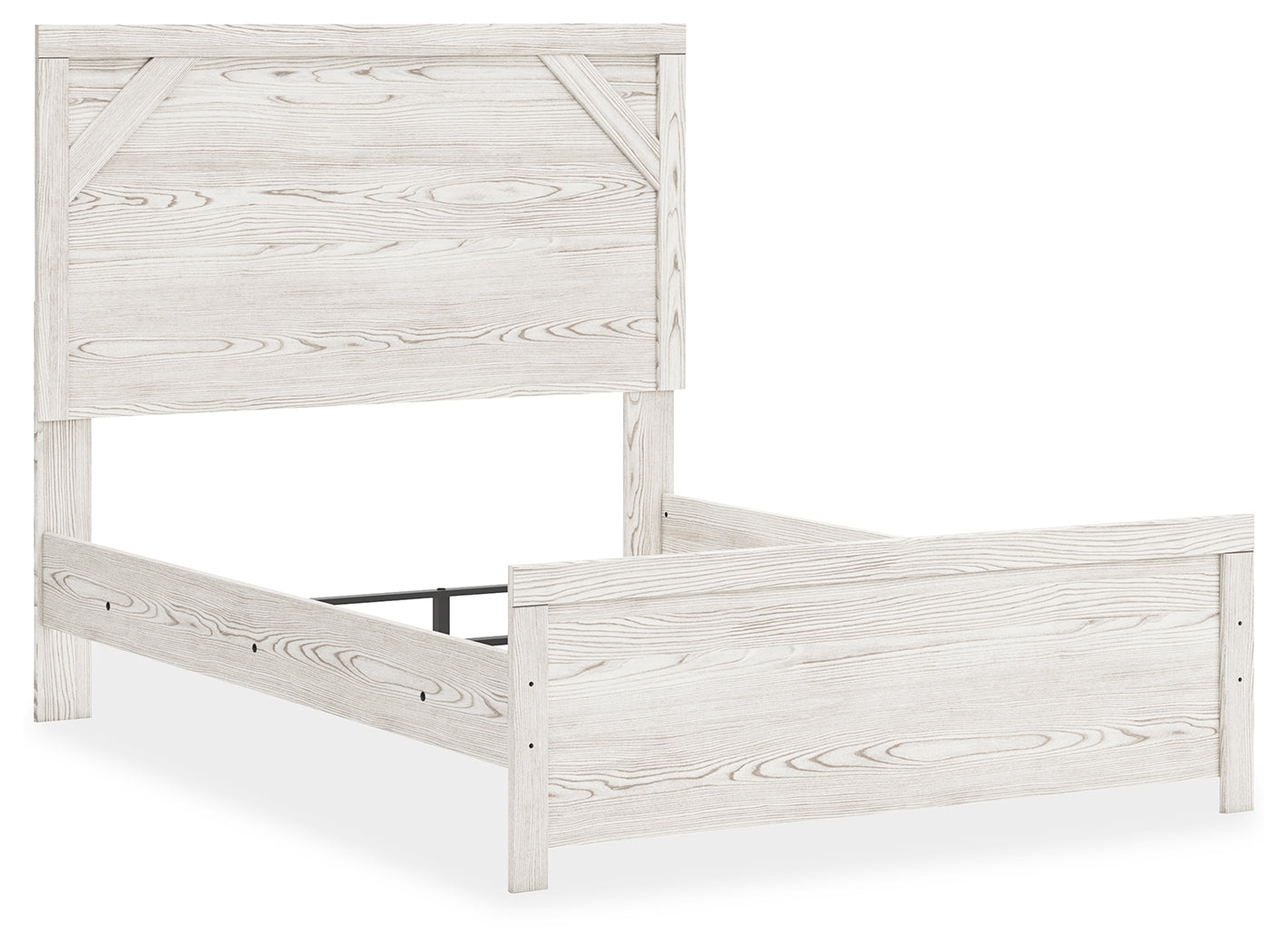 Ashley Furniture - GERRIDAN FULL PANEL BED - White Wood - Beds - Additional View 8