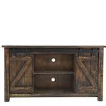 Sterling Barn Door Media Console - Tobacco