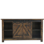 Sterling Barn Door Media Console - Tobacco - Additional View 1
