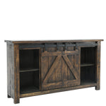 Sterling Barn Door Media Console - Tobacco - Additional View 2