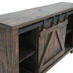 Sterling Barn Door Media Console - Tobacco - Additional View 3