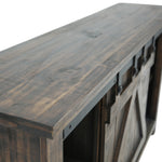 Sterling Barn Door Media Console - Tobacco - Additional View 6