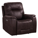 Lexington Power Media Recliner - Brown