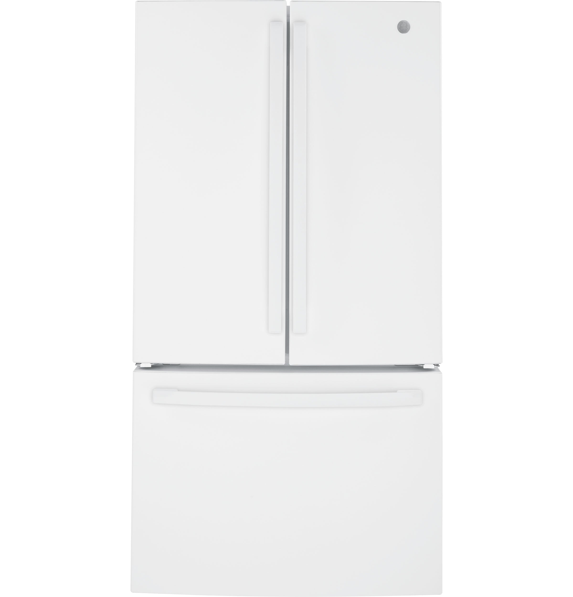 GE Energy Star 27.0 Cu. Ft. French-Door Refrigerator - White - Refrigerators