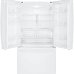 GE Energy Star 27.0 Cu. Ft. French-Door Refrigerator - White - Refrigerators - Additional View 2