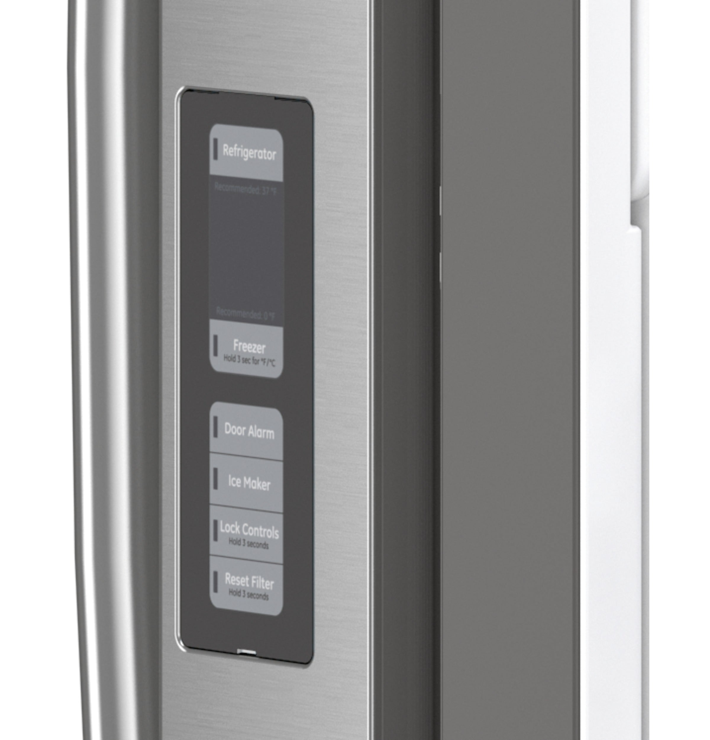 GE Energy Star 27.0 Cu. Ft. French-Door Refrigerator - White - Refrigerators - Additional View 9