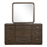 AVNER DRESSER AND MIRROR