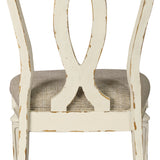 Ashley Furniture - Realyn Ribbonback Side Chair - White Fabric|Wood - Chairs - Additional View 3