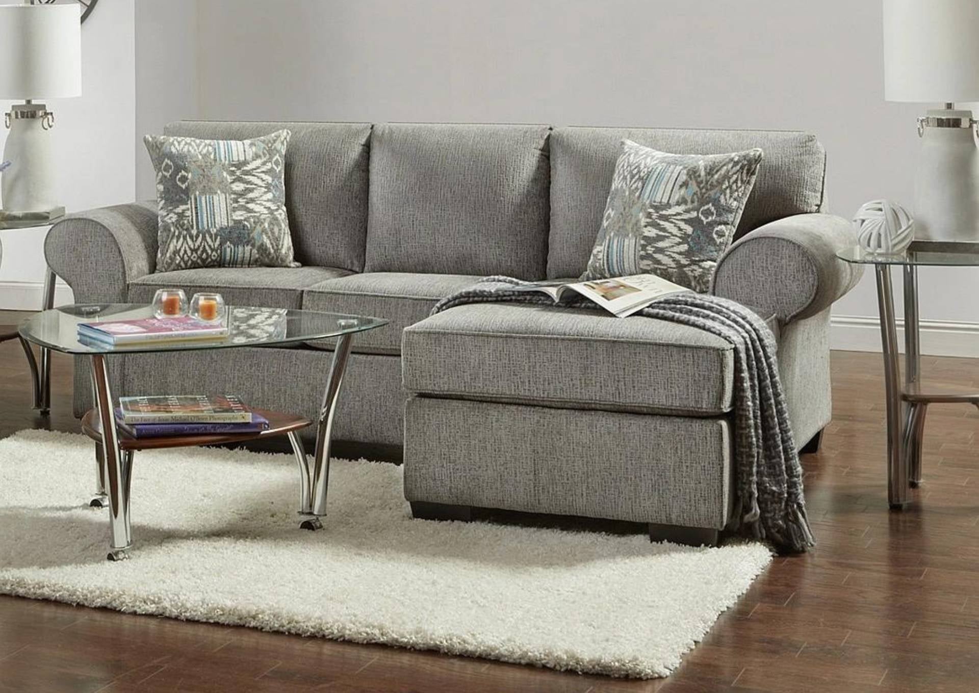 Marcey Nickel 2 Piece Sectional - Additional View 1