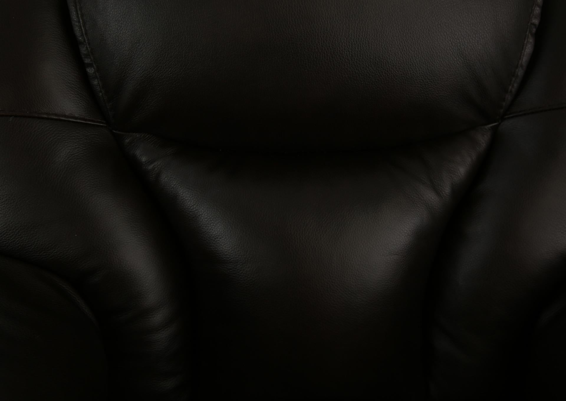 Mustang Leather Rocker Recliner - Coffee - Additional View 5