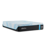 Tempur Sealy - LUXE BREEZE 2.0 MEDIUM HYBRID KING MATTRESS - Black|White Fabric - Mattresses - Additional View 1