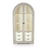 Julia Light Display Cabinet - Gray/White