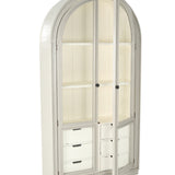 Julia Light Display Cabinet - Gray/White - Additional View 2