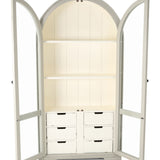 Julia Light Display Cabinet - Gray/White - Additional View 3