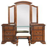 ISABELLA VANITY WITH MIRROR AND STOOL