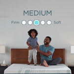 Tempur Sealy - ADAPT 2.0 MEDIUM TWIN XL MATTRESS - White|Black Fabric - Mattresses
