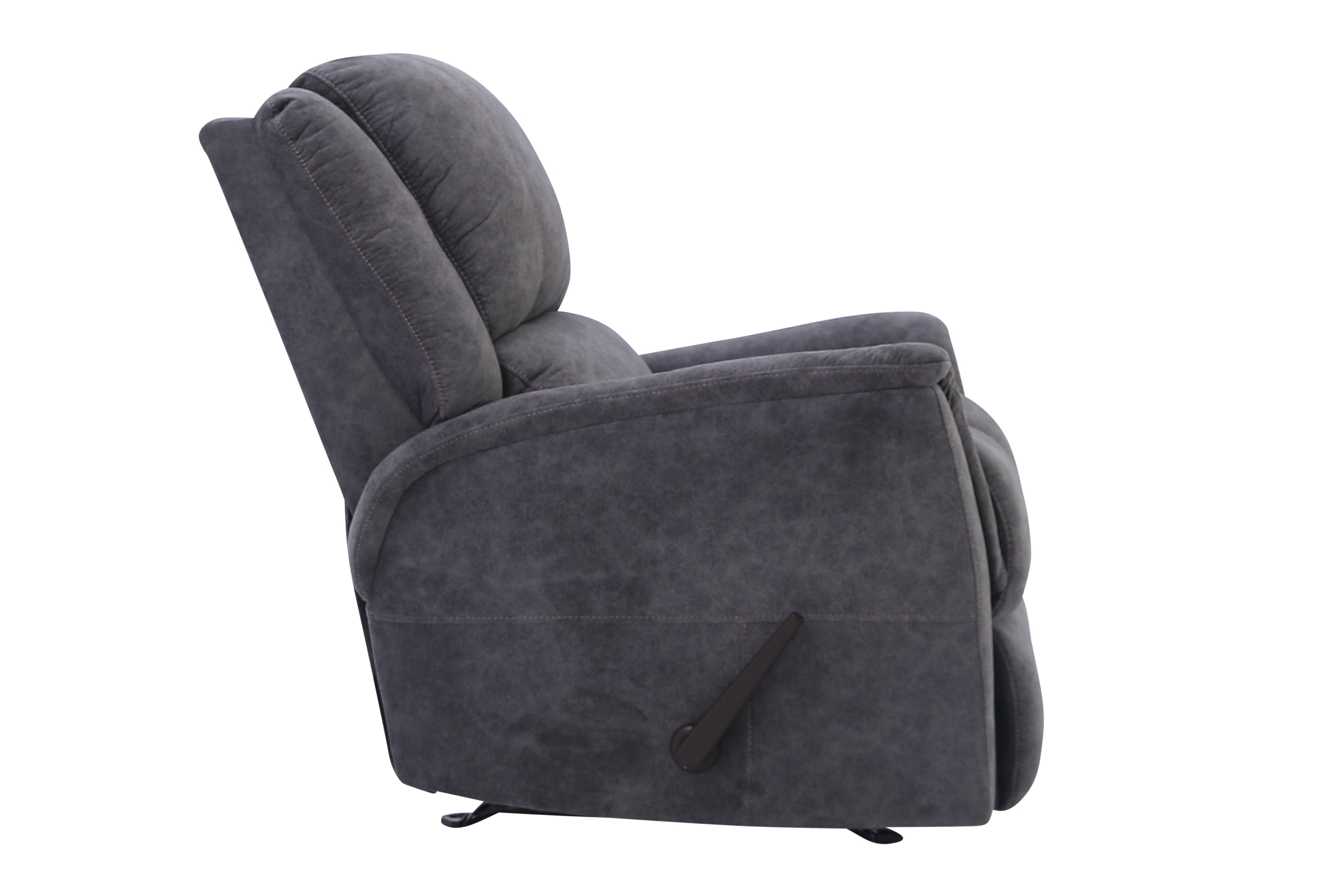 Carice Rocker Recliner - Gunmetal - Additional View 2