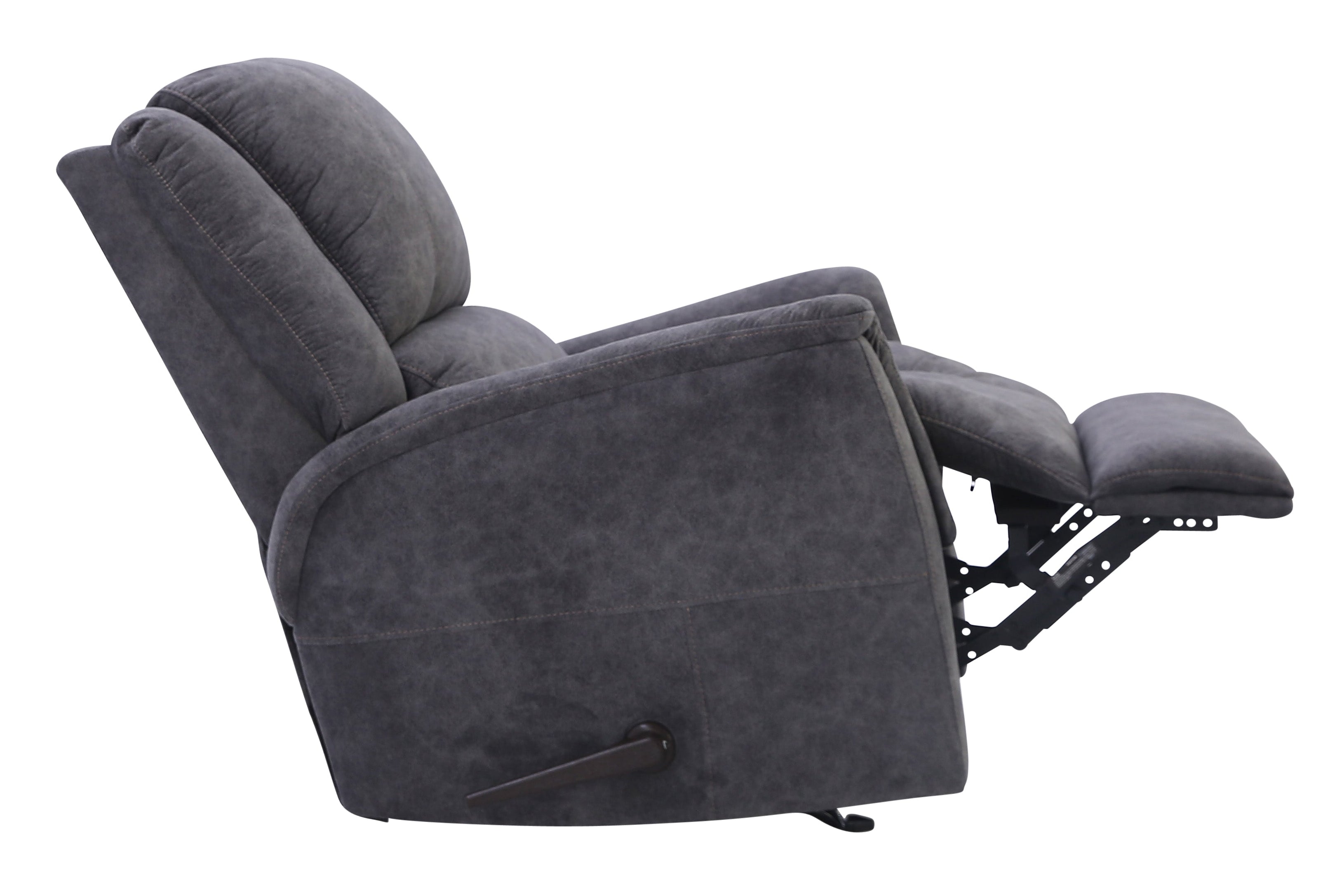 Carice Rocker Recliner - Gunmetal - Additional View 3