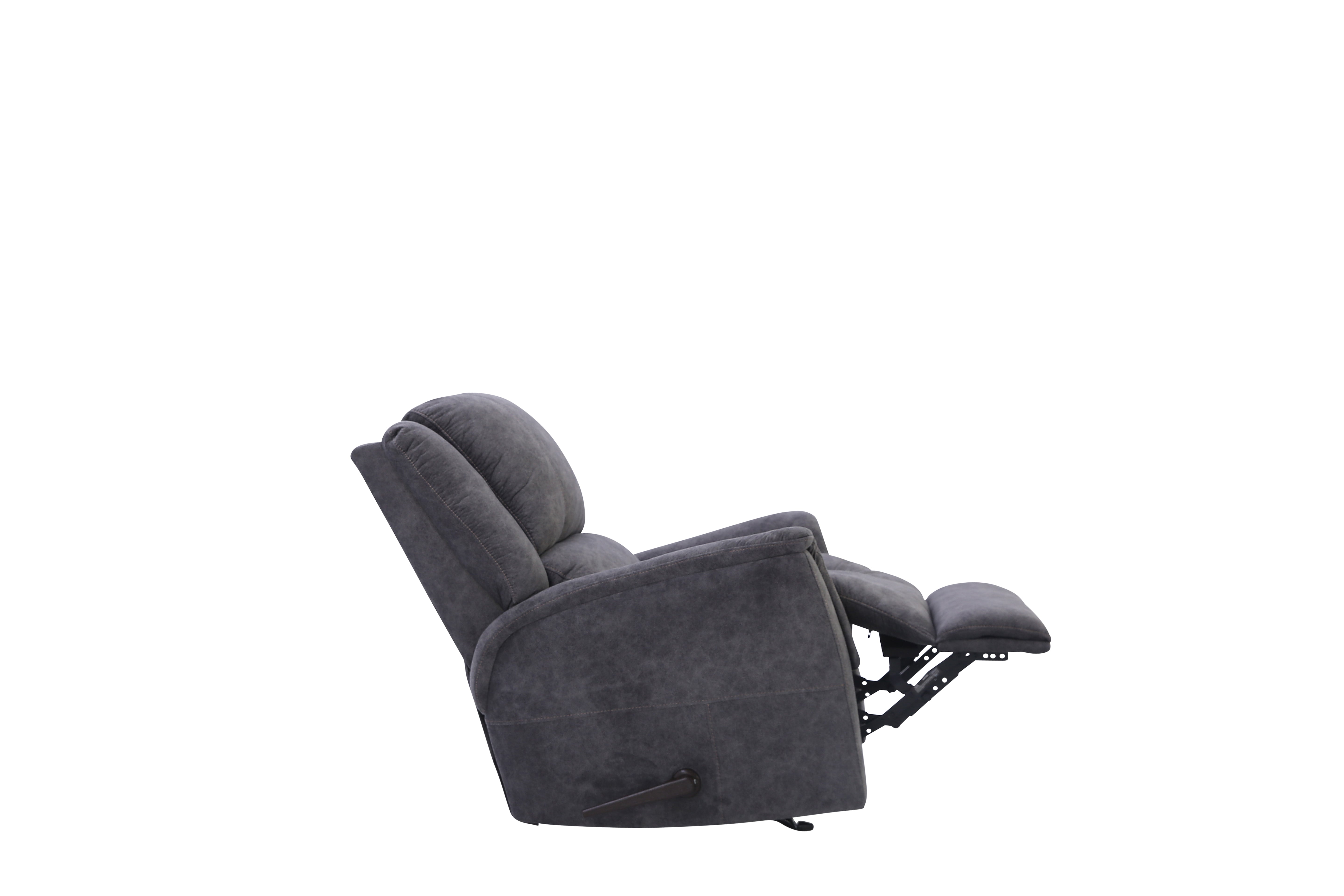 Carice Rocker Recliner - Gunmetal - Additional View 3