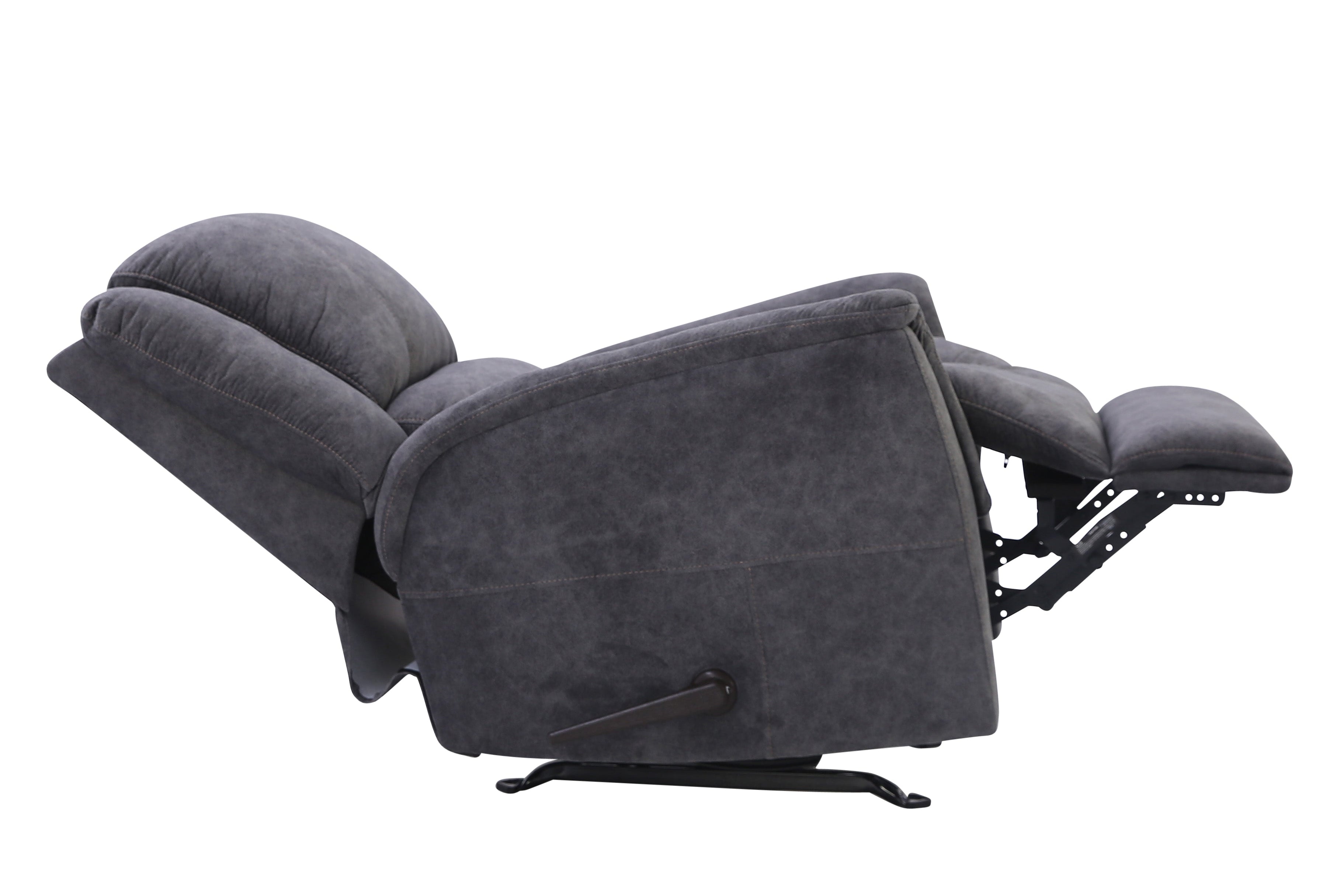 Carice Rocker Recliner - Gunmetal - Additional View 4