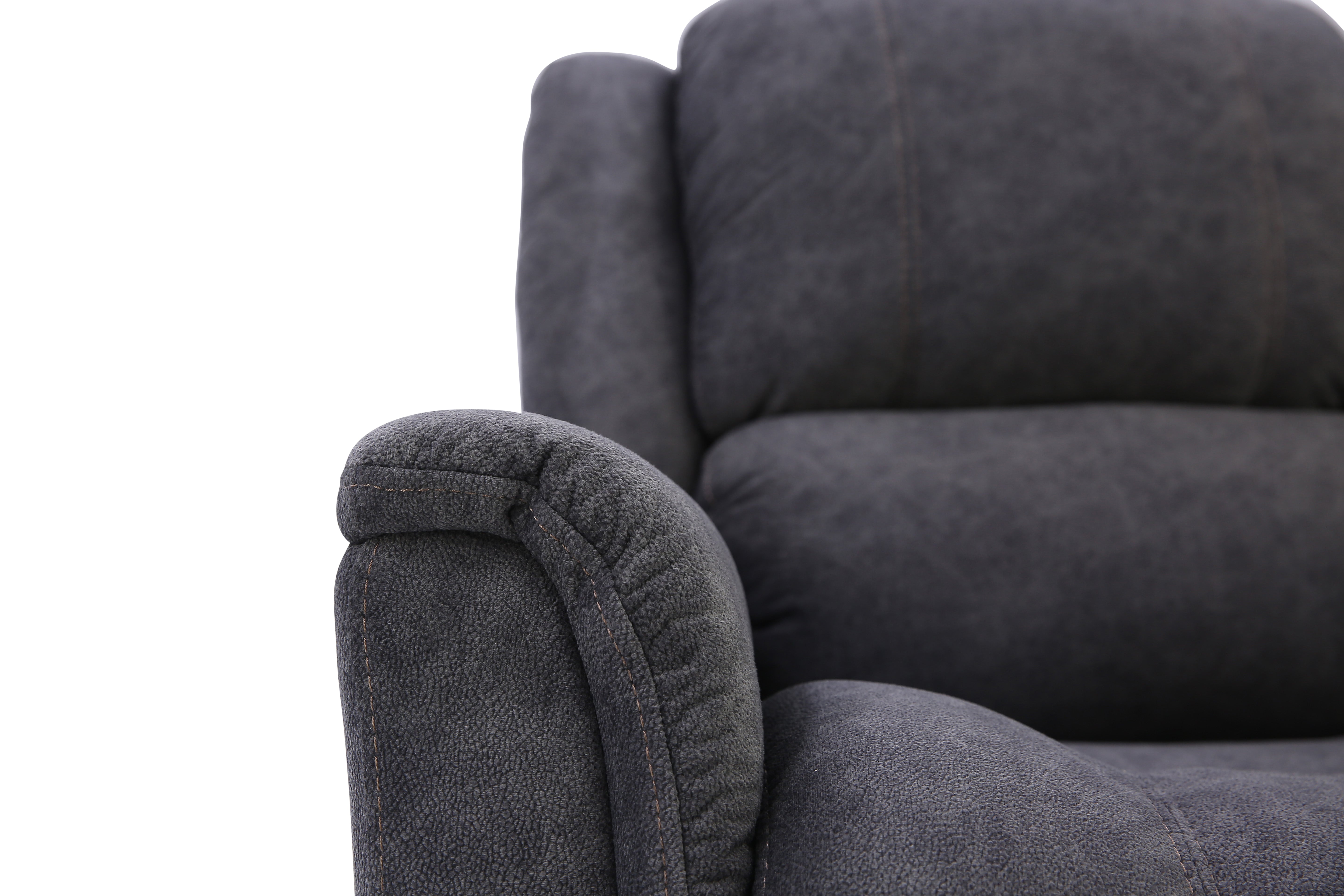 Carice Rocker Recliner - Gunmetal - Additional View 5