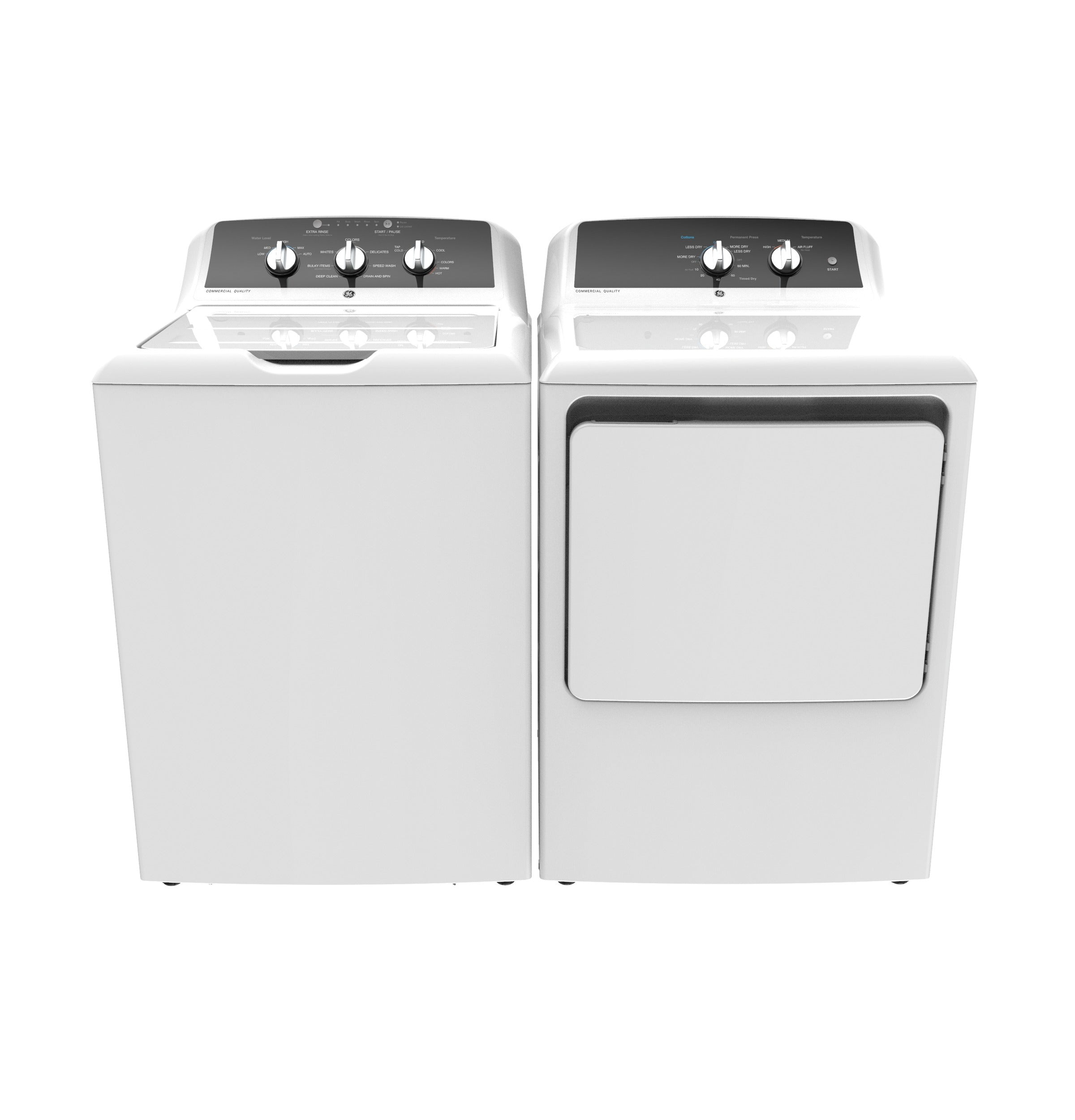 GE WHITE 6.2CU COMMERCIAL DRYER - Dryers - Additional View 4