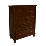 New Classic - TAMARACK CHERRY CHEST - Dark Brown Wood - Chests