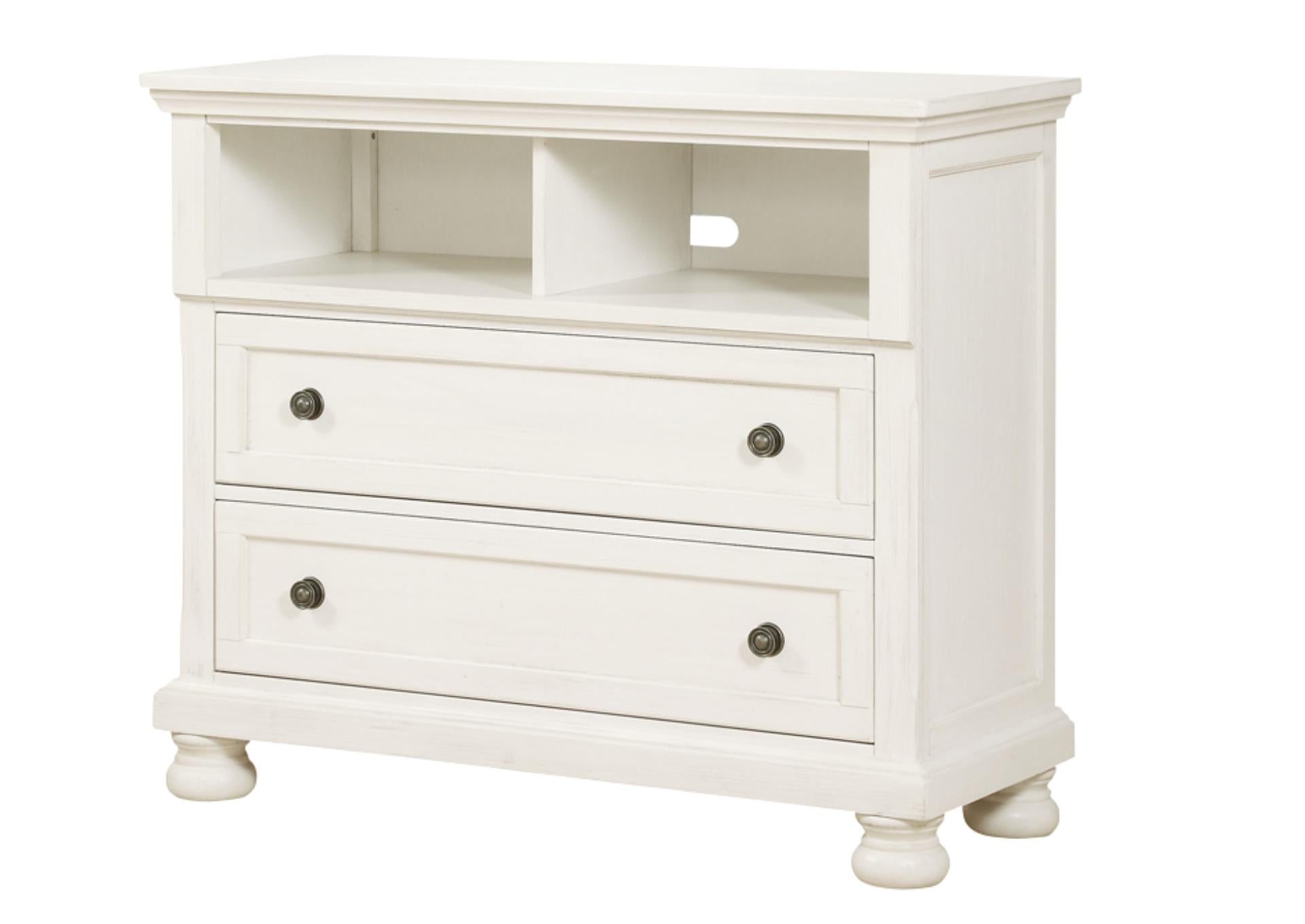 KINGSMAN WHITE MEDIA CHEST