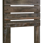 Ashley Furniture - DRYSTAN TWIN PANEL HEADBOARD - Beige Wood - Headboards