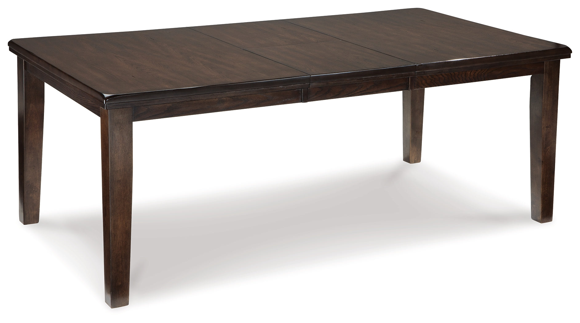 Ashley Furniture - HADDIGAN DINING TABLE - Dark Brown Wood - Tables