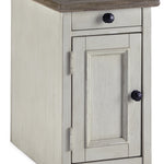 Ashley Furniture - BOLANBURG CHAIR SIDE END TABLE - White Wood - Tables