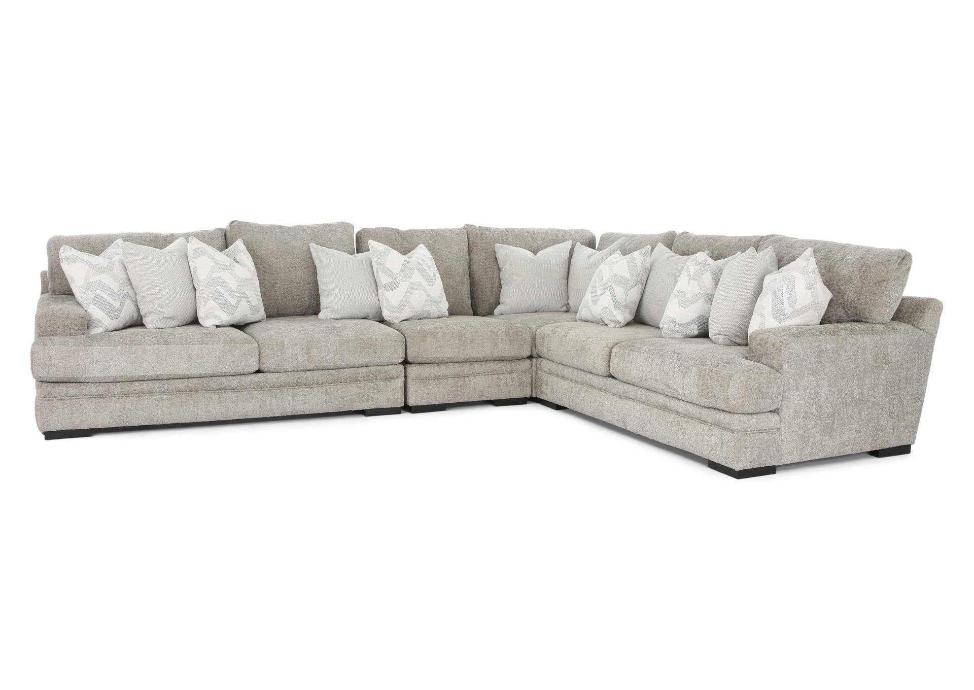 Piccolo Sterling 4 Piece Sectional