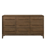Bernards - ELURE LATTE DRESSER - Light Brown Wood - Dresser & Mirror - Additional View 1