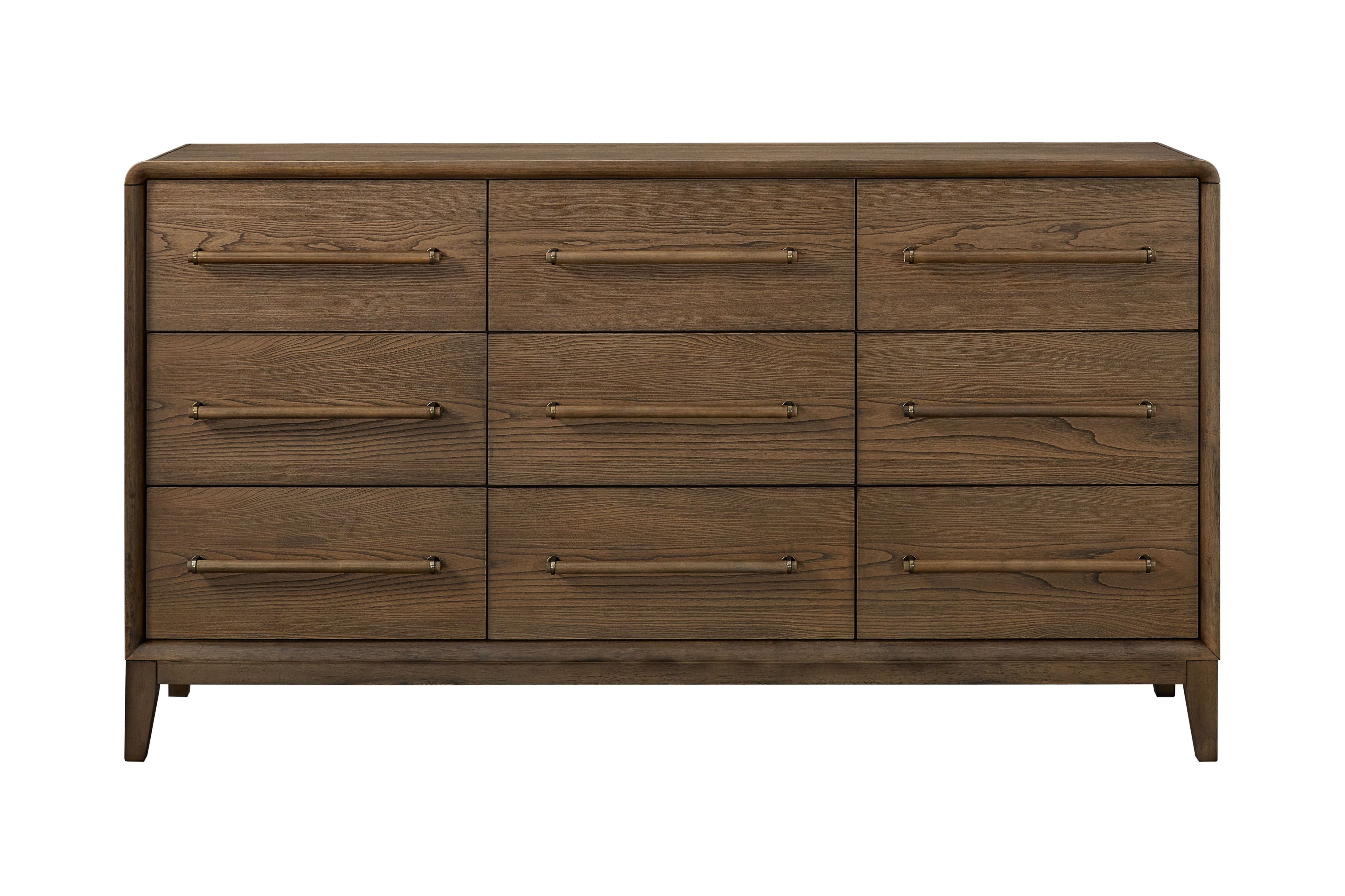 Bernards - ELURE LATTE DRESSER - Light Brown Wood - Dresser & Mirror - Additional View 1