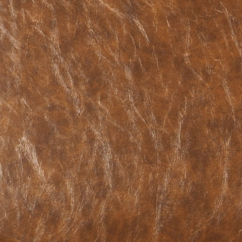 Ashley Furniture - PEACEMAKER ACCENT CHAIR - Dark Brown Faux Leather - Chairs - Additional View 3