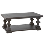 Steve Silver Furniture - DORYS COCKTAIL TABLE - Dark Brown Wood - Tables