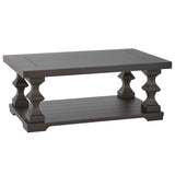 Steve Silver Furniture - DORYS COCKTAIL TABLE - Dark Brown Wood - Tables