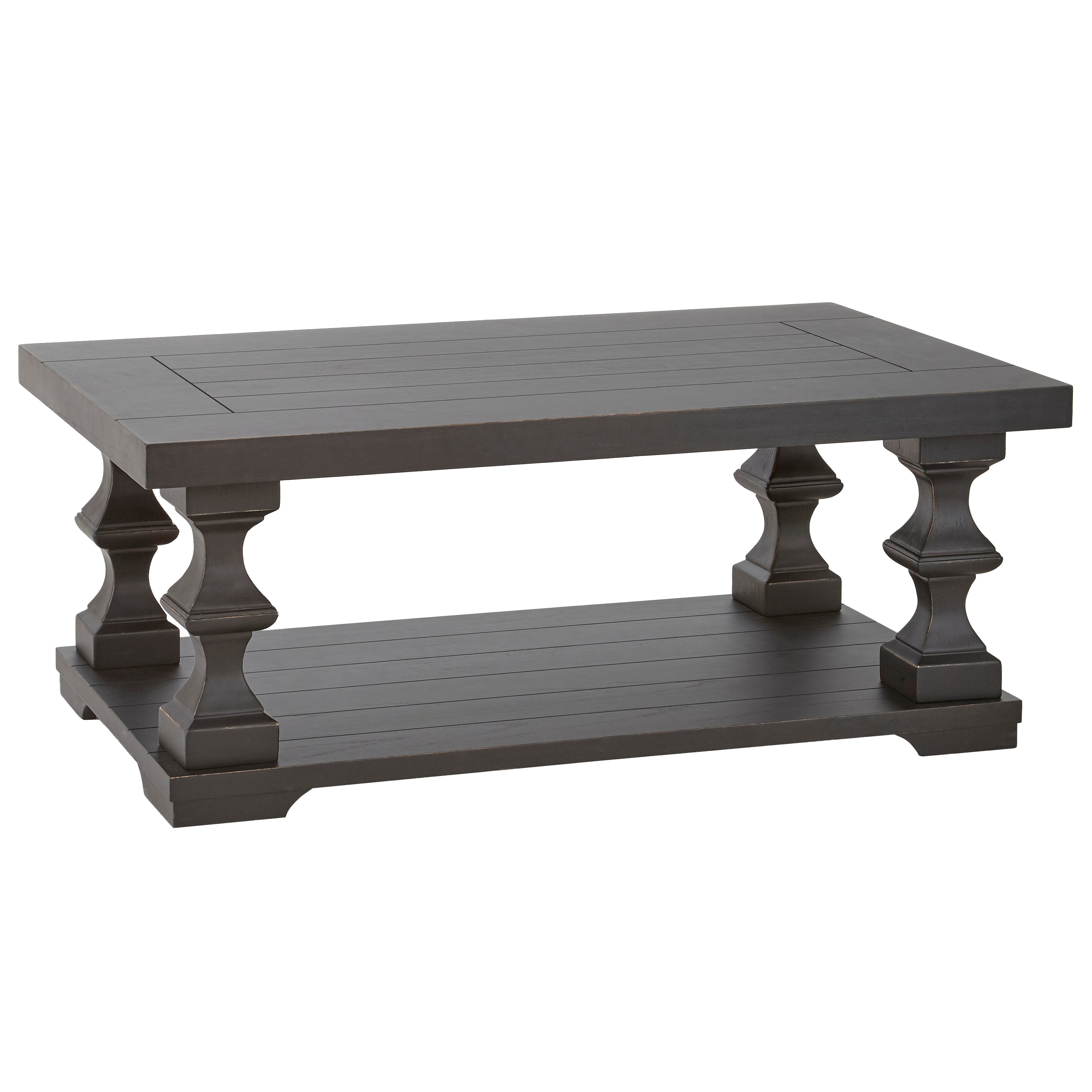 Steve Silver Furniture - DORYS COCKTAIL TABLE - Dark Brown Wood - Tables