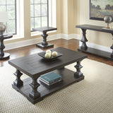 Steve Silver Furniture - DORYS COCKTAIL TABLE - Dark Brown Wood - Tables - Additional View 2