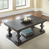 Steve Silver Furniture - DORYS COCKTAIL TABLE - Dark Brown Wood - Tables - Additional View 4