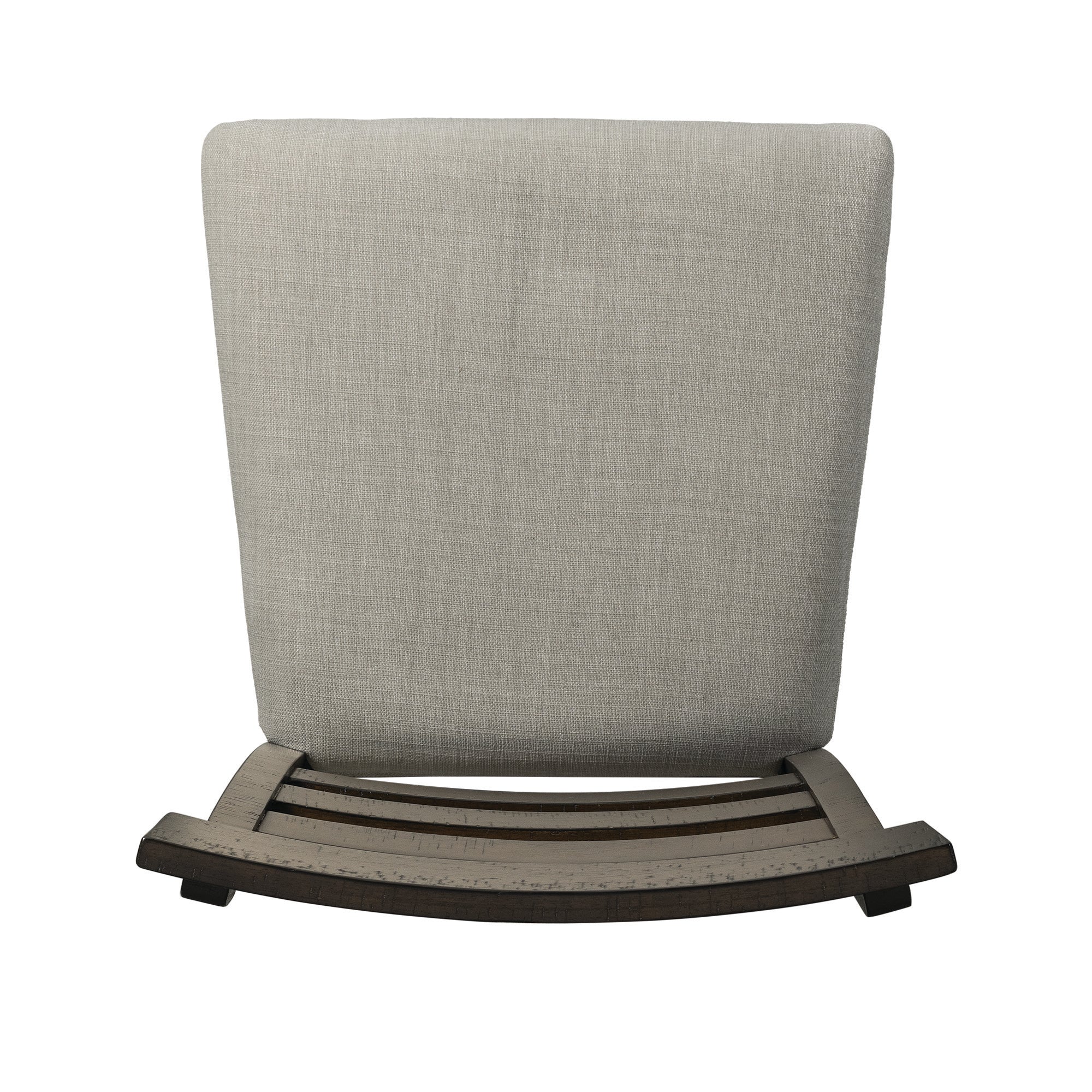 Elements International - COLORADO COUNTER SIDE CHAIR - Dark Brown Fabric - Chairs - Additional View 13