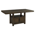 Elements International - COLORADO COUNTER TABLE - Black Wood - Tables