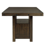 Elements International - COLORADO COUNTER TABLE - Black Wood - Tables - Additional View 2