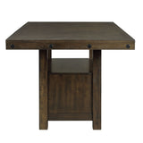 Elements International - COLORADO COUNTER TABLE - Black Wood - Tables - Additional View 2