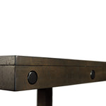 Elements International - COLORADO COUNTER TABLE - Black Wood - Tables - Additional View 4