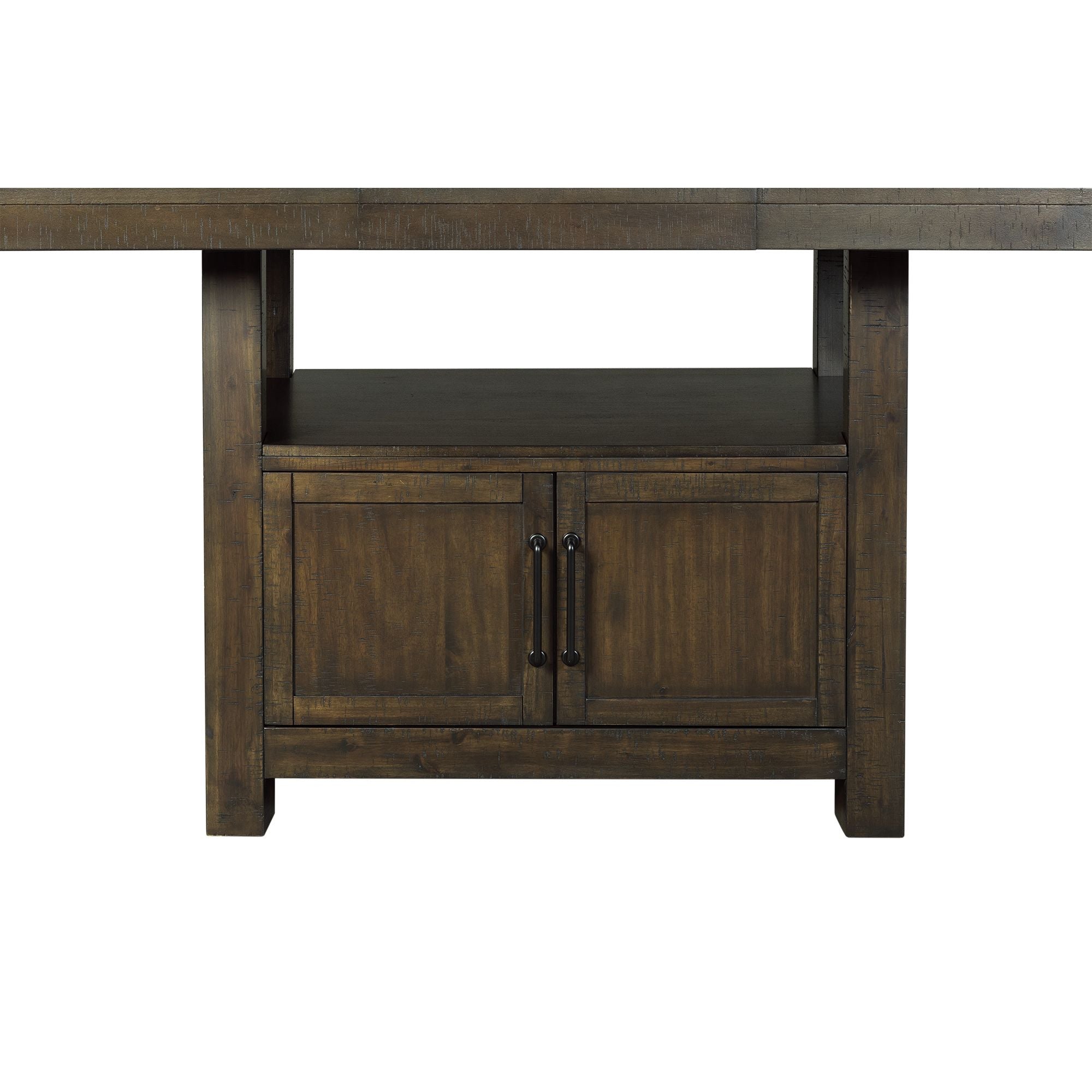 Elements International - COLORADO COUNTER TABLE - Black Wood - Tables - Additional View 5