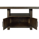 Elements International - COLORADO COUNTER TABLE - Black Wood - Tables - Additional View 6